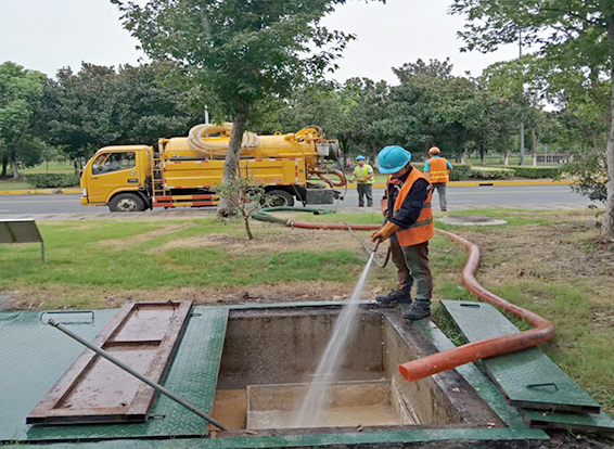 光山化油池清理